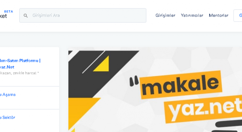 Kayda değer girişimlerden : Makaleyaz.Net