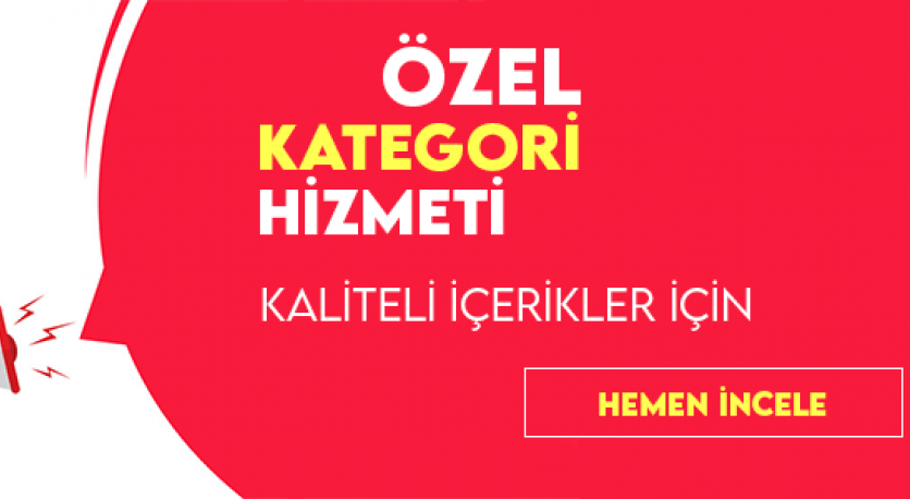 Özel Kategori Sahiplerine - Özel Hizmet | İş Havuzu