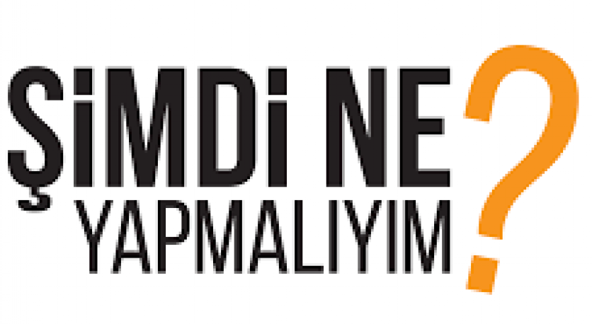 Şimdi ne yapmalıyım? - Yazarlara Tavsiyeler